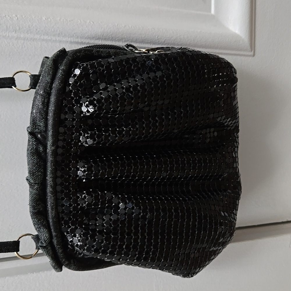 Elegant Black Sequin Women's Bag My Mother Gave Me This 50 Years Ago.